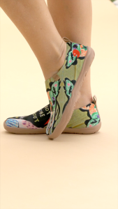 UIN Toledo I Women Shoes Canvas Art Painted Travel Shoes Round Toe Slip on Lightweight Loafers Cute Pet Series