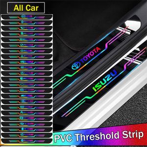 Applicable to Ford Fiesta Mondeo Ranger Ecosport Kuga Focus C-max Door Threshold Strip Laser Welcome Anti-trampling Protection Sticker