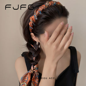 Blossom Ribbon Scalloped Hairband Vintage-Inspired Volumizing Headpiece | Wear Both Ways for Effortless Glam