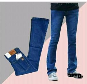 Celana panjang Corduroy pria Panjang gombrong