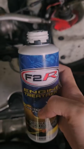 ROS 1PC F2R Engine Oil Additive | Engine Protection Oil Treatment for Gas & Diesel Car Motorcycle | Engine Performance