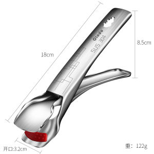 Olodo 304 Stainless Steel Kitchen Tongs Serving Dish Plate Steam Food Safe Heat Resistant Soup Bowl Clamp Home Use