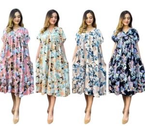 Promo Daster Resleting Busui Murah / Daster Jumbo Kain poli katun Sanwos perca Random Termurah