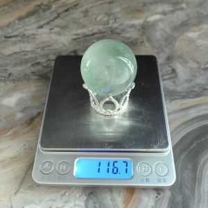 Natural colorful fluorite green fluorite ball diameter 4-6cm office desk living room decoration