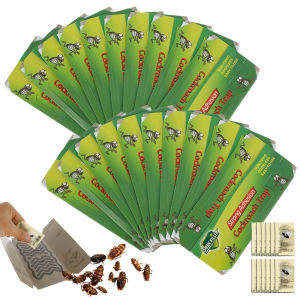 40Pcs Cockroach Traps Pest Baited Glue Traps Disposable Spiders Ants Killer Cockroach Trap Killer House Pest Bug Insect Control