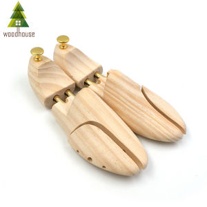 Mens and Womens Shoe Trees Twin Tube Adjustable New Zealand Pine Wood Shoe Tree