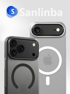 Ốp Lưng Điện Thoại Siêu Mỏng Sanlinba MagSafe Chống Từ Tính Trong Suốt Mờ Bảo Vệ Apple iPhone 17 pro Max 16 Mẫu Mới Cao Cấp Đơn Giản Cho Cặp Đôi