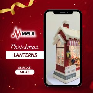 Christmas Decor-LANTERN TOY SHOP [Christmas Décor lights/ Ceramic Plastic Water and Lights]-ML-TS