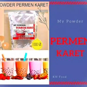 Bubuk PERMEN KARET 1 KG - Powder Minuman PERMEN KARET Drink 1000gr