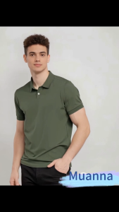 Mens Casual Clothing POLO Shirt Fashion Tops Classic Trend Breathable Clothes