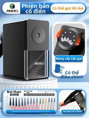 Marie’s | Dao Sắc Bút Chì Cầm Tay Có Tay Quay