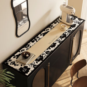 ovzf | Washable Waterproof PVC Table Cloth for TV Cabinet Dinner Buffet