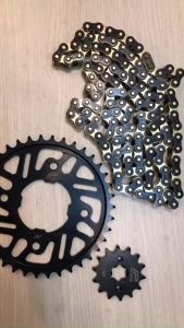 NHÔNG SÊN DĨA(NHÔNG XÍCH ĐĨA) PRO-BIKE THÁI CNC CHO SUZUKI RAIDER RÁP LÊN ZIN THEO XE