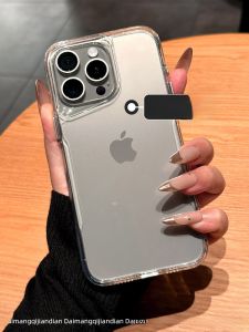 DAIMANG | Ốp lưng bảo vệ Chống Sốc Cho iPhone15ProMax và iPhone14Pro Trong Suốt Đơn Giản Bao Toàn Bộ