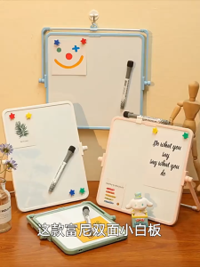 【SG STOCK】Anakkidsg--Colorful Magnetic Whiteboard | 3-in-1: Stand Desktop or Wall-Mounted | Writing & Drawing Board