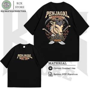 Kaos Panitia Qurban A4 Baju T-shirt Penjagal Handal Kaos Qurban Pakaian Pria & Wanita
