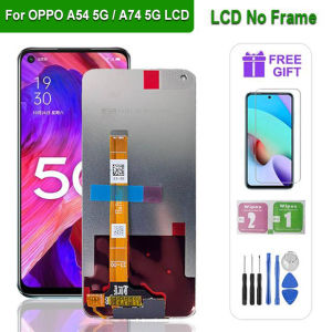 AAA+++ For OPPO A54 5G LCD Screen Touch Screen Digitizer Assembly Replace For OPPO A74 5G LCD CPH2195 LCD Display Replacement