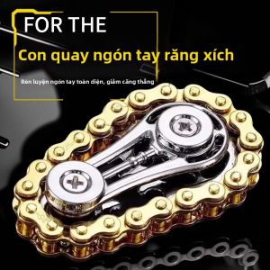 Đồ Chơi Giảm Stress Spinner Kim Loại Thiết Kế Xích