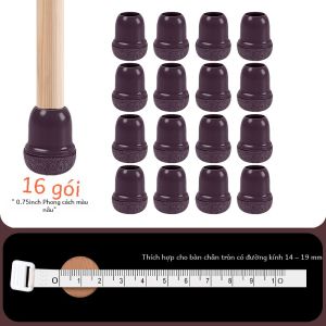 Vỏ Bảo Vệ Cho Chân Bàn Ghế Im Lặng Giảm Tiếng Ồn Chống Trơn Trượt Đồ Chân Miếng Lót Cao Su Bền Nhà Tổ Chức