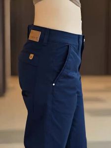 Mens Casual Straight Leg Pants Workwear Business Trousers Wear Resistant Loose Fit Large Size Comfortable Breathable