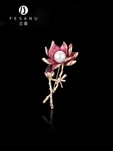 FESANU | Austrian Crystal Lotus Brooch High-end Ornament