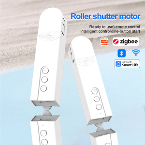 Zigbee & WiFi & Bluetooth Smart Electric Curtain Motor Chain Roller Shutter DIY Electric Shutter Drive Solar Panel Google Home