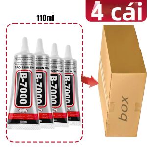 LOOLIFL | Bộ Keo Sửa Chữa Điện Thoại Đa Chức Năng B-7000 - Keo Dán Màn Hình Điện Tử Keo Lỏng Trong Suốt Ít Mùi Kèm Nhíp Chính Xác