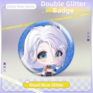 Custom Designed Double Shine Anime Pin 58mm