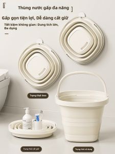 MANJIELI | Portable Large Capacity Folding Bucket