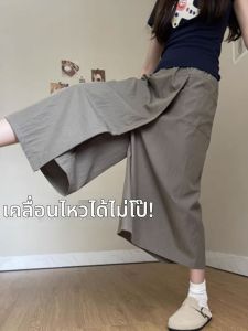 XIANYIJIAO | American Workwear Skirt Pants Thin Summer High Waisted Slim-fit