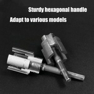 Integrated Internal & External Thread Pipe Threading Tool for 1/2" 3/4" PPR PVC Pipe Integrated Die Water Pipe Opener Threading