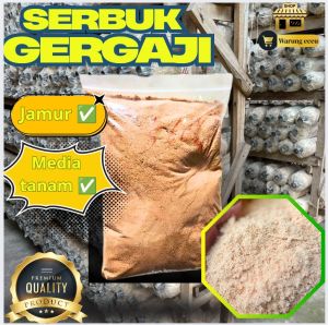 Serbuk Gergaji Kering 1 KG | Media Tanam Jamur Tanaman Hias & Bahan Bakar Kompor