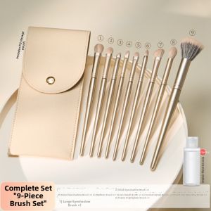 Goodgudi | Beginner Makeup Brush Set For Eyeshadow Blush Contouring