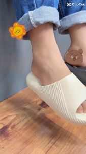 Hello Polo รองเท้าแตะ ลายอุ้งเท้าแมวน่ารัก ส้นหนา 4 ซม พื้นนุ่มมาก กันลื่นรองเท้าแตะใส่ในบ้าน สําหรับผู้หญิง และผู้ชาย เหมาะกับฤดู HP8014