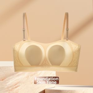 QIANLINGMEI | Anti-slip Small Appearance Concealed Thin Bra