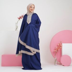 Mukena  Dewasa Jumbo  2in1 Amira bahan Adem Katun mikro Premium Terbaru murah berkualitas bonus  Tas