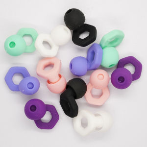 HUAKSilicone Ear Plugs for Labor Safety & Swimming – Blocks Loud Noise & Water Soft Fit for All Scenes -8 Ear Tips in XS/S/M/L