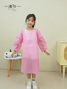 Disposable Plastic Apron Waterproof Childrens Apron Painting Smock Thickened Anti-dirt Apron
