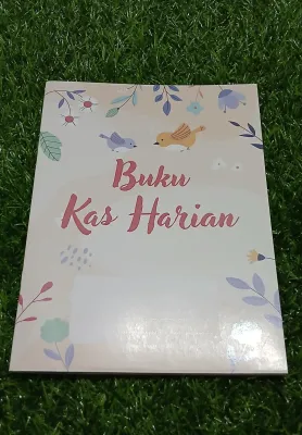 BUKU KAS HARIAN UKURAN A5 ISI 40 LEMBAR 80 HALAMAN READY STOK