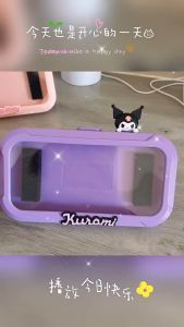 เคสใส่มือถือในห้องน้ำ ที่ใส่มือถือติดผนัง - ด้านหลังมีตัวติดผนังสูญญากาศ รับน้ำหนักได้ 5 กิโล - หมุนปรับองศาได้ 360° - ขนาด 20×11 cm