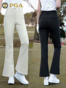 PGM GOLF | White Bell Bottom Womens Golf Pants