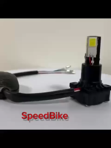 🚲 SpeedBike Universal 4LED Headlight  Universal Compatibility: This SpeedBike Universal 4LED Headlight is designed for a wide range of applications. It fits various bikes ensuring versatility and convenience. 🌟  White Alloy Material: The headlight is m