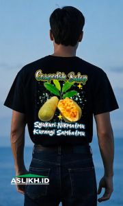 KAOS CEMPEDAK BALAP SYUKURI NIKMATMU KURANGI SAMBATMU