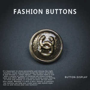 Nút Kim Loại Sang Trọng Thanh Lịch Tròn Cao Cấp Áo Khoác Ngoài Áo Len Cardigan Kiểu Dáng Nhỏ Sang Trọng Bộ Nút Hoàn Chỉnh