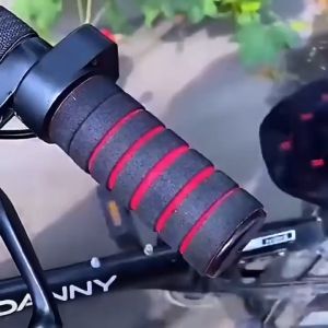 4Pcs Motorcycle Sponge Anti-slip Handlebar Cover/bicycle Racing Universal Soft Handlebar Cover