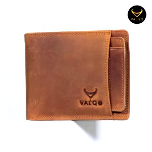 Dompet Kulit Pria Dompet Kulit Pendek Lipat Pria Cowok Dompet Pria Laki laki Keren Terbaru Kekinian ROBIN Wallet Crazy Horse Premium