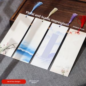 ZHAISHISANLU | Traditional Calligraphy Student Handwrite DIY Bookmarks