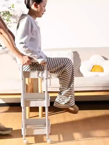 Thickened Carbon Steel Multi-Tier Rolling Storage Trolley for Home Storage
