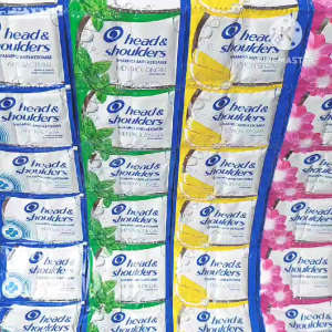 Harga 3 Renceng Sampo HS isi 36 pcs 72 Sachet Kanan Kiri Biru Hijau untuk Perlindungan Jangka Panjang dari Ketombe dan Gatal