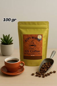 ( 100g ) KOPI HITAM BUBUK GS PREMIUM – KOPI HITAM PREMIUM QUALITY – KOPI HITAM PREMIUM
